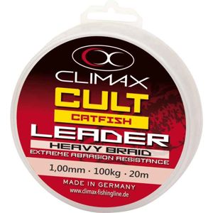 Climax šnúra CULT Catfish Leader 20m 1,30mm/135kg - žltá